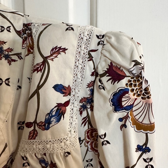 Matilda Jane - Good Hart Boho Western Style Button Down Floral Blouse - Picture 8 of 8